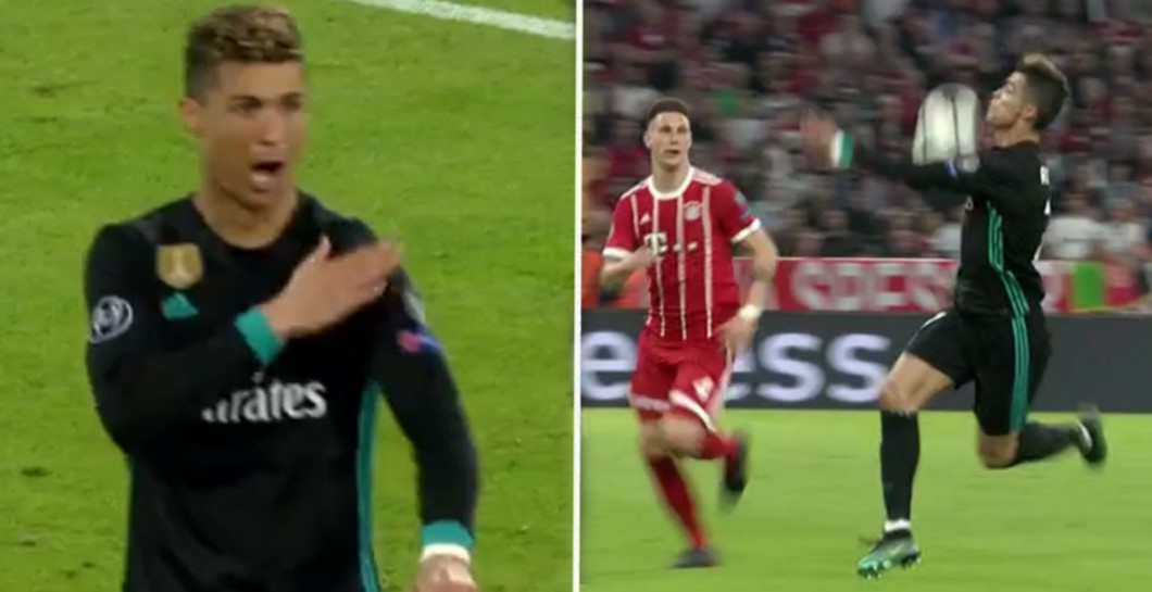 Gol anulado a Cristiano Ronaldo en Múnich