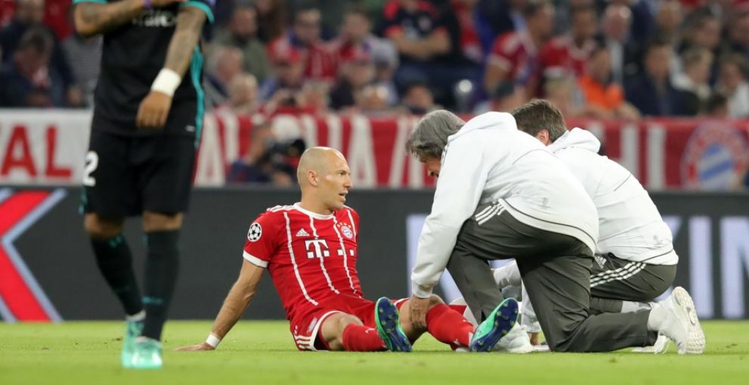 Robben, lesión, Bayern, Real Madrid