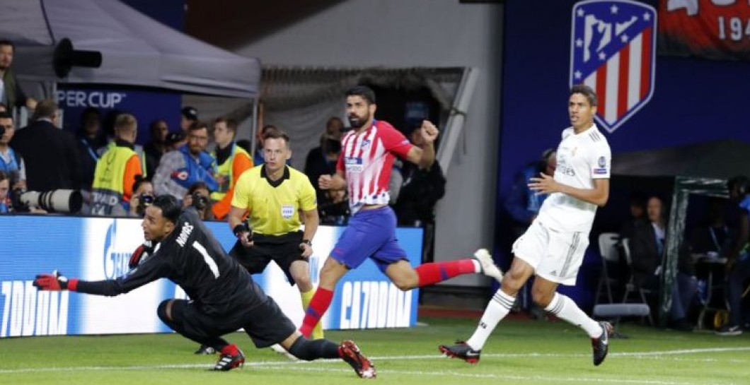Keylor Navas, gol, Diego Costa, Supercopa