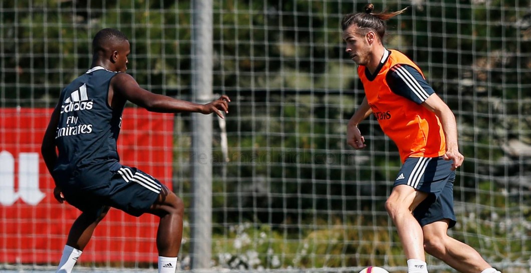 Bale, Vinicius, entrenamiento, Real Madrid