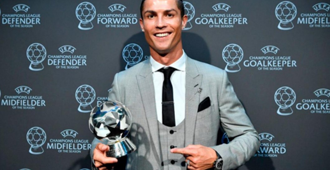 Cristiano, premio, mejor delantero, UEFA