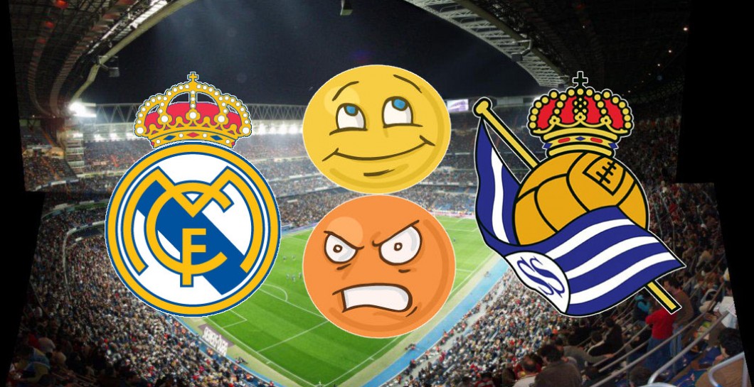 Real Madrid, Real Sociedad, Montaje