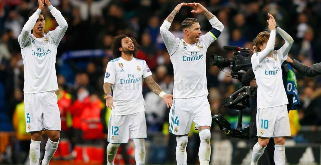 Ramos, celebración, victoria, Real Madrid