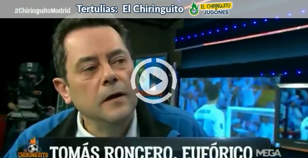 Tomás Roncero, El Chiringuito, video