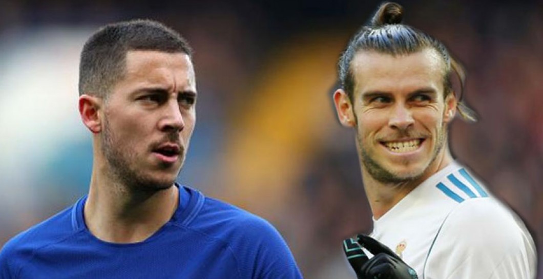 Eden Hazard y Gareth Bale