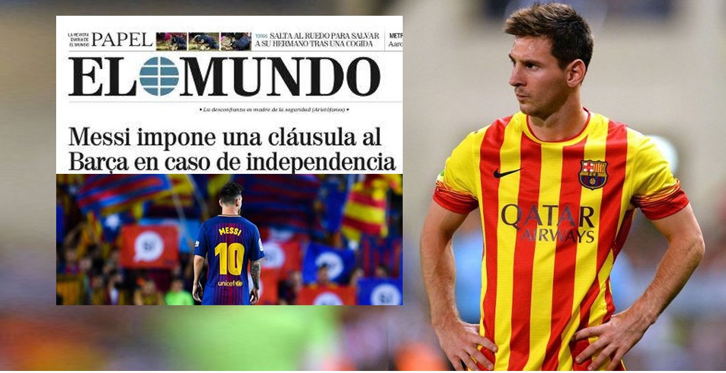 Messi, independencia, Barça, El Mundo