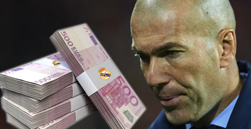 Ya se conoce el sueldo de Zidane en el Real Madrid