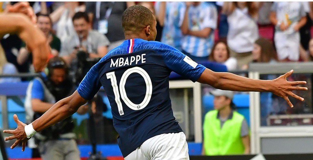 Mbappé gol a Argentina