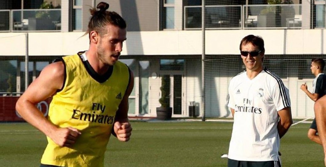 Lopetegui, Bale, entrenamiento