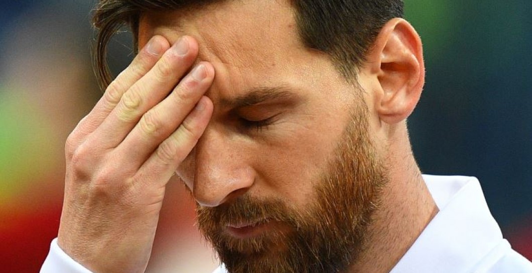 Leo Messi, lamento