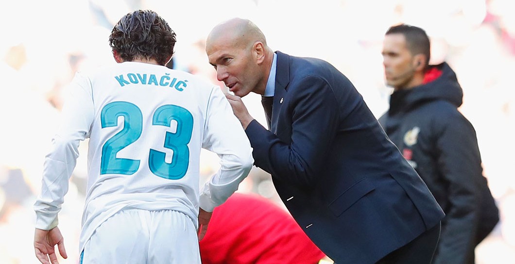 Mateo Kovacic, Zinedine Zidane
