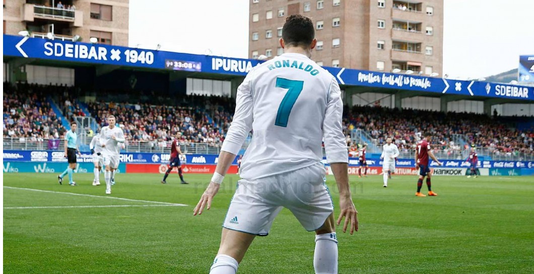 Cristiano Ronaldo, gol, Eibar, Real Madrid