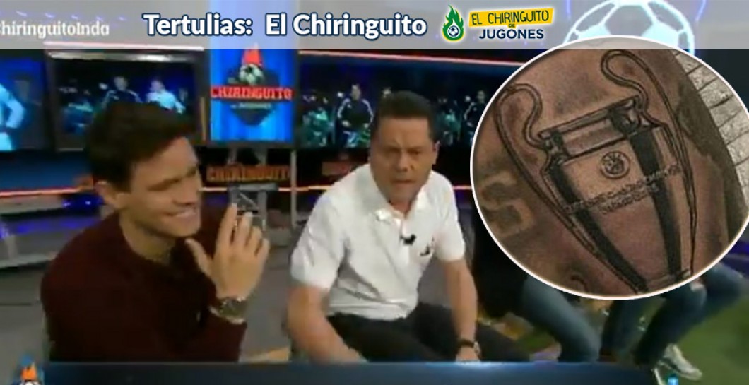 El enfado de Roncero por el tatuaje de Neymar Jr.