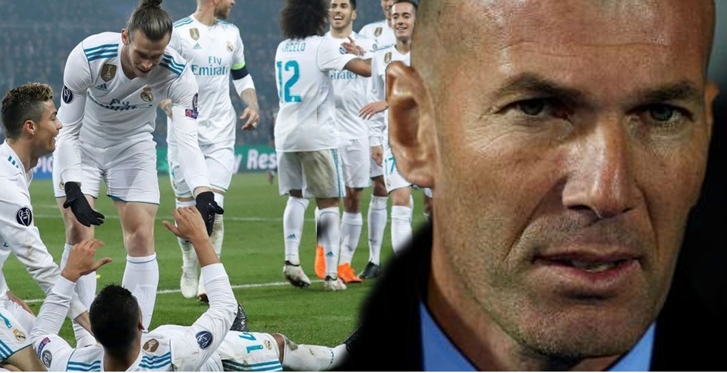 Real Madrid gol en París y Zidane