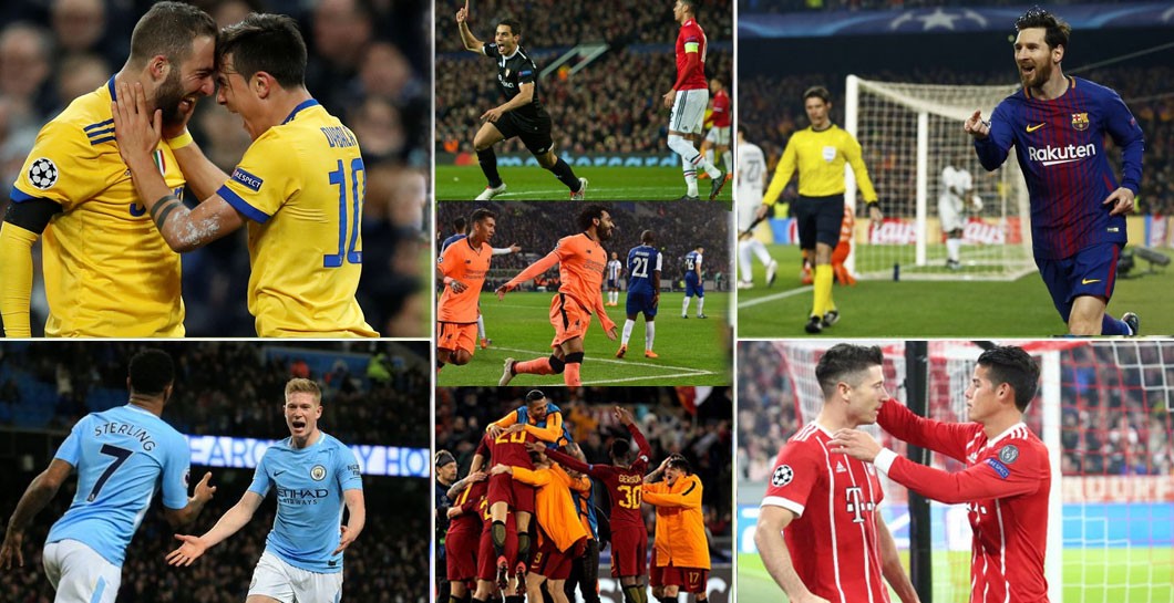 7 posibles rivales de cuartos de final Champions League