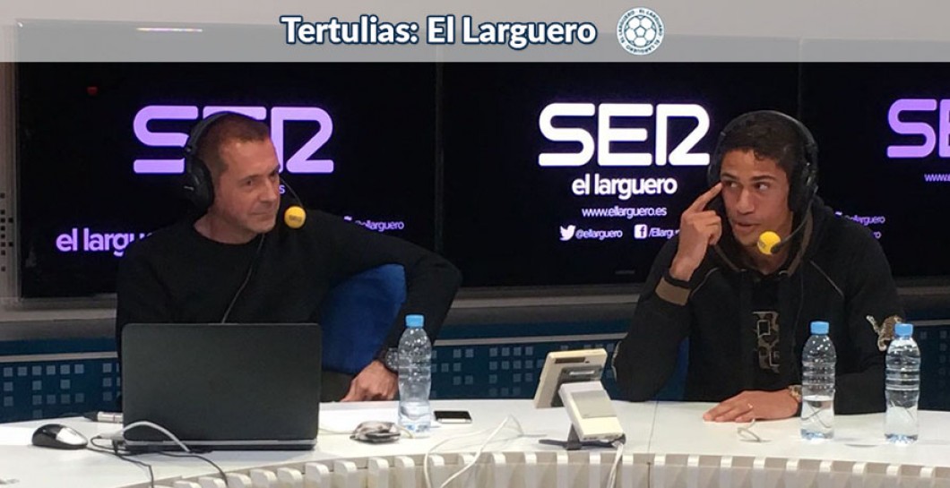 Varane habló anoche en 'El Larguero' de la Cadena SER