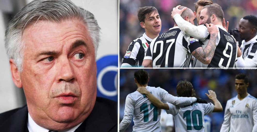 Ancelotti, Juventus, Real Madrid