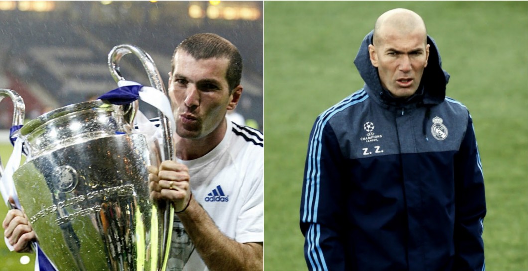 Zidane, entrenador, jugador