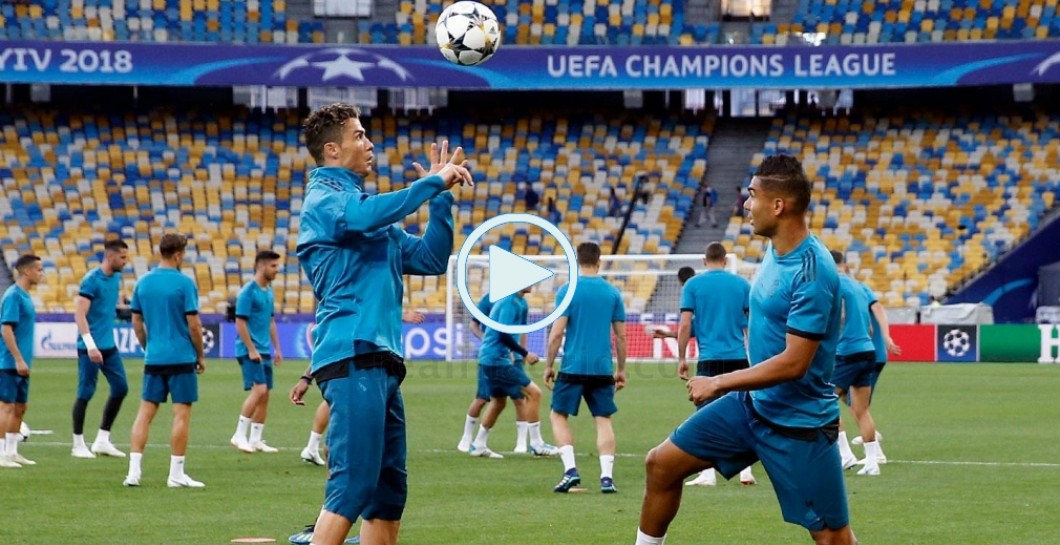 Cristiano, entrenamiento, Real Madrid, Kiev