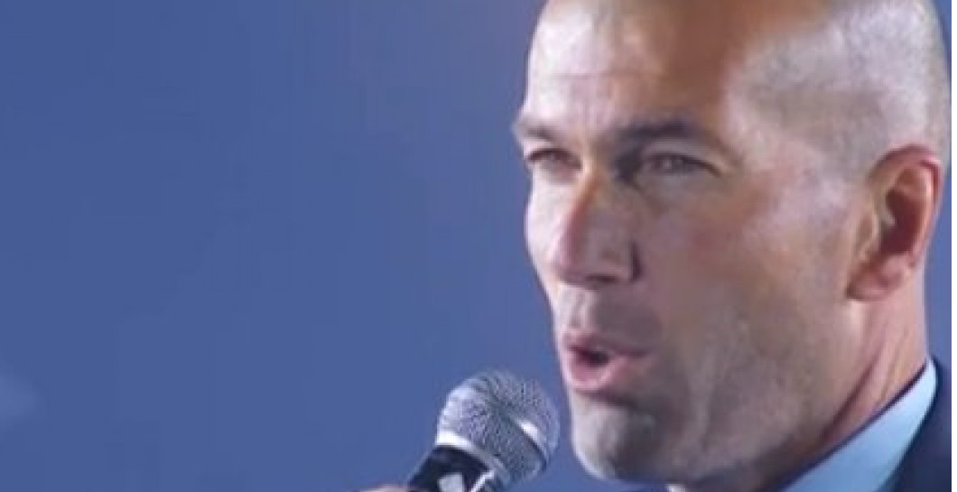 Zidane en la fiesta de la Decimotercera