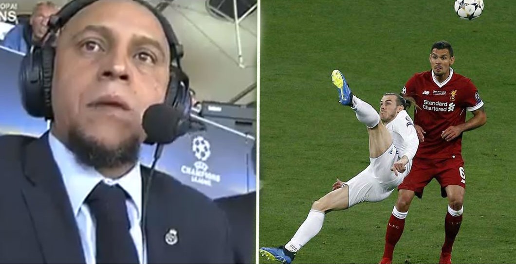 Roberto Carlos y chilena de Bale