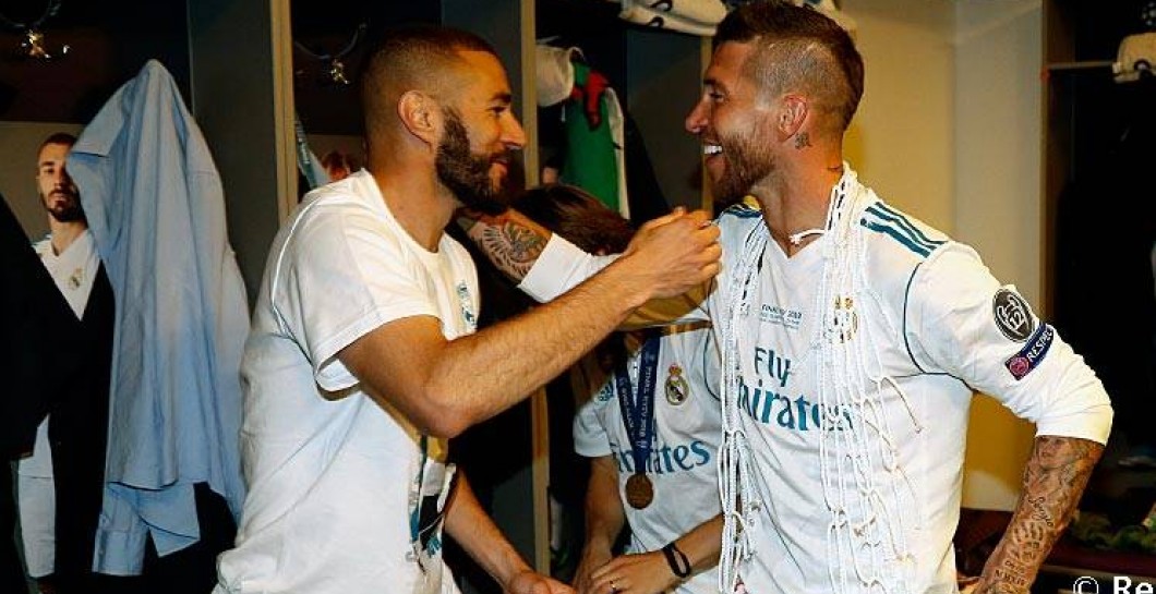 Celebración del Real Madrid