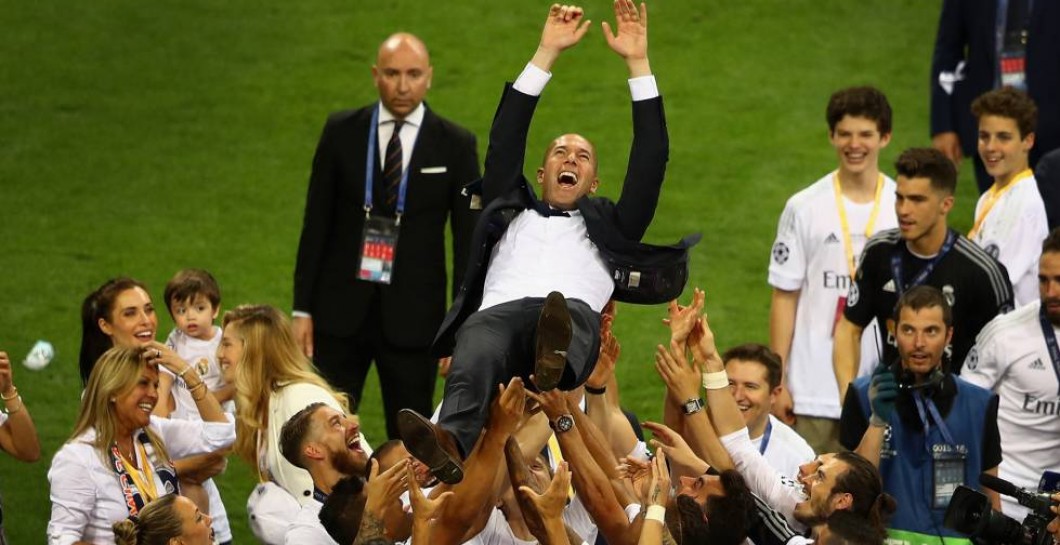 Zidane, manteado