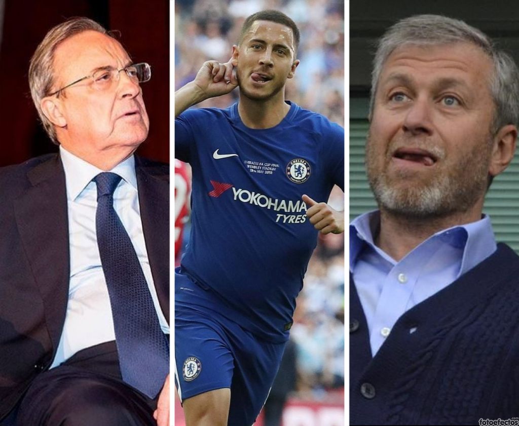 Florentino, Hazard y Abramovich 