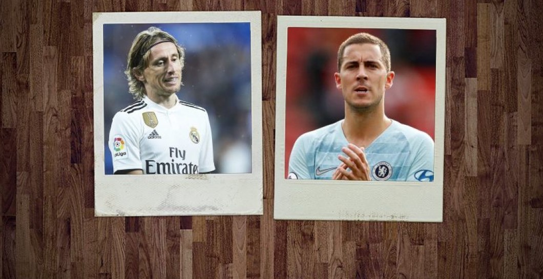 Luka Modric, Eden Hazard
