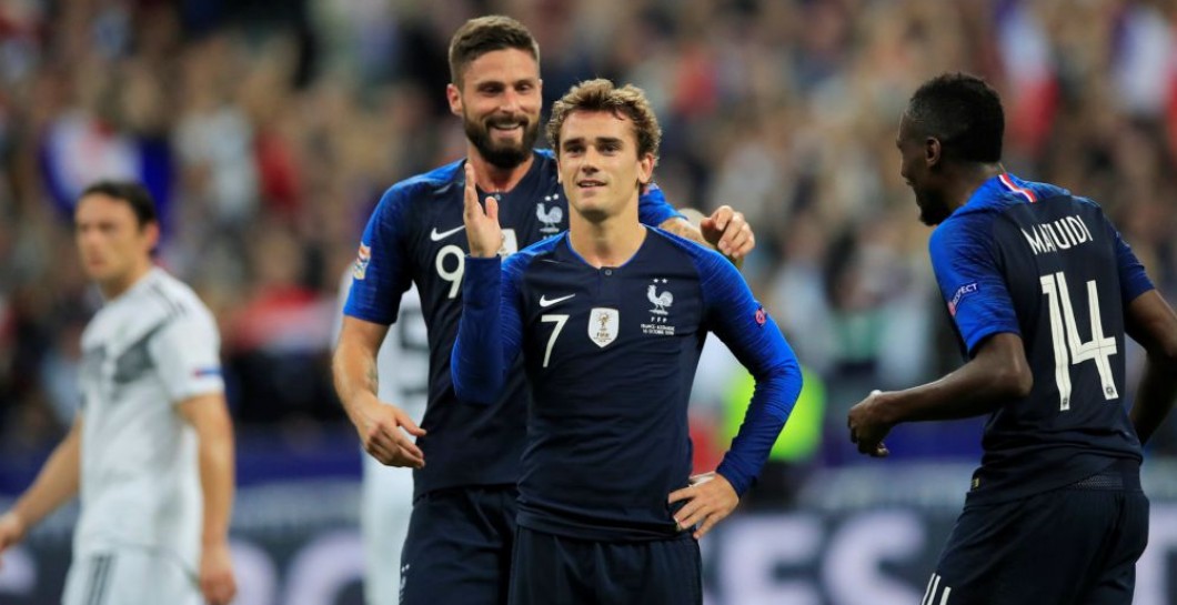 Antoine Griezmann, gol, Francia, Alemania