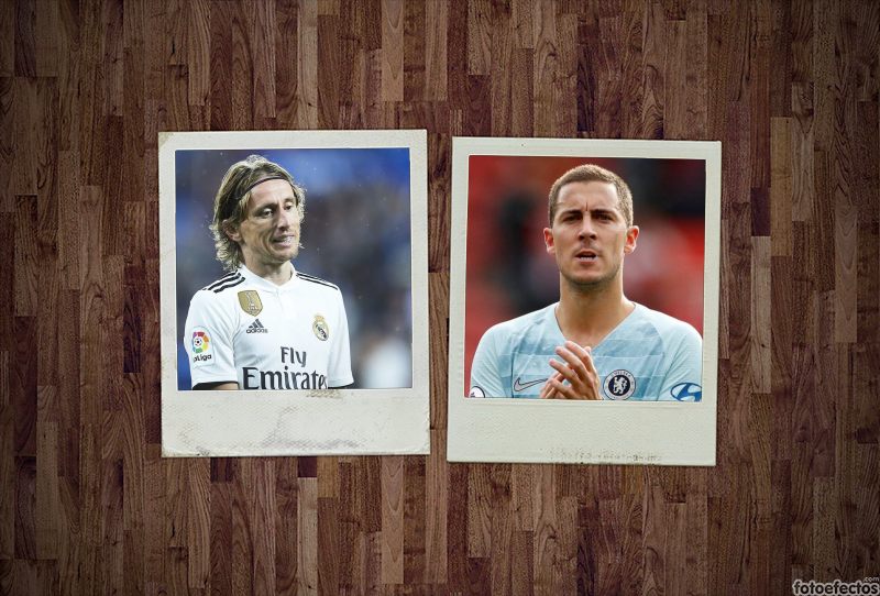 Luka Modric, Eden Hazard