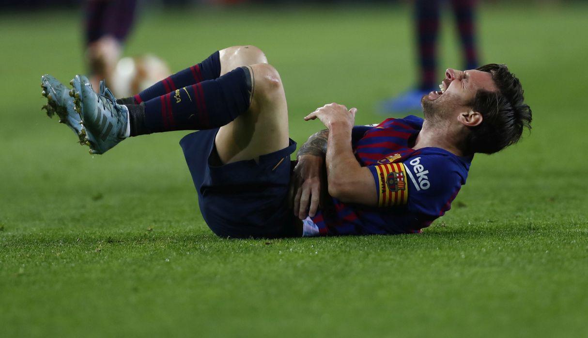 Messi, lesión, Barcelona, Sevilla