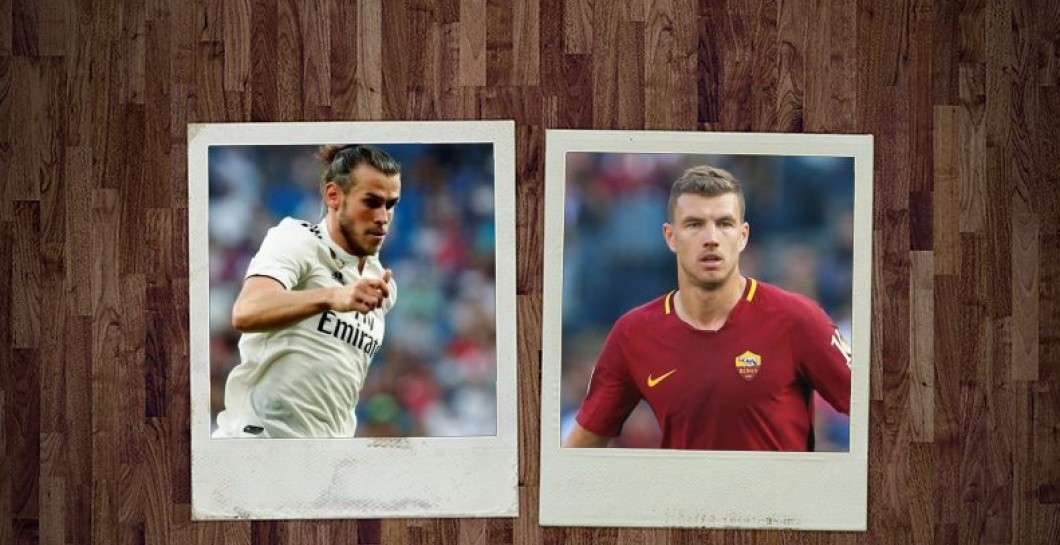 Bale, Dzeko, Real Madrid, Roma