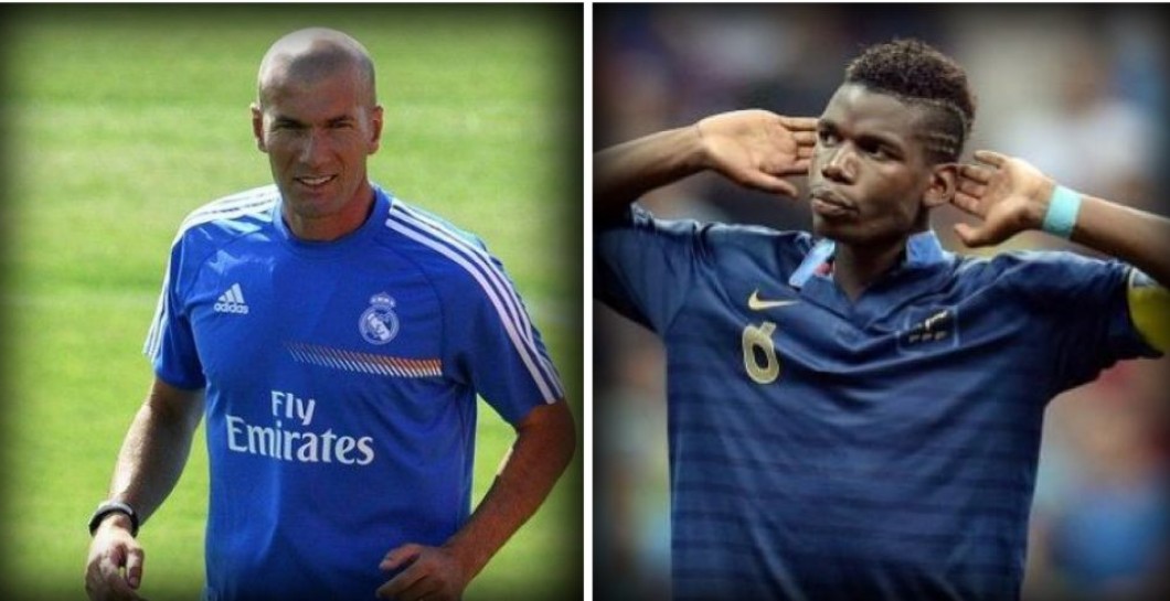 Zidane y Pogba