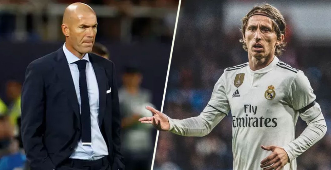 Modric y Zidane