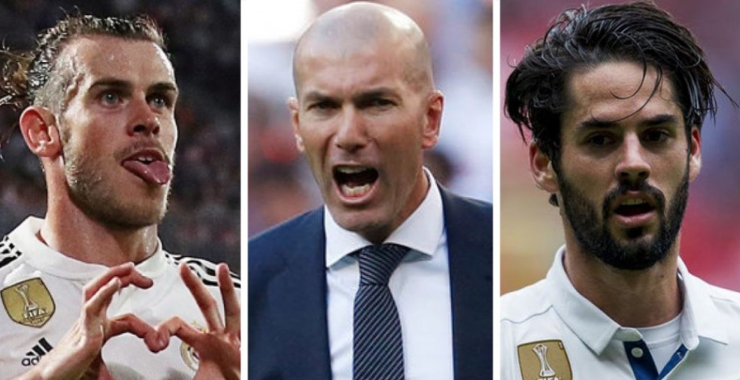 Bale, Zidane e Isco