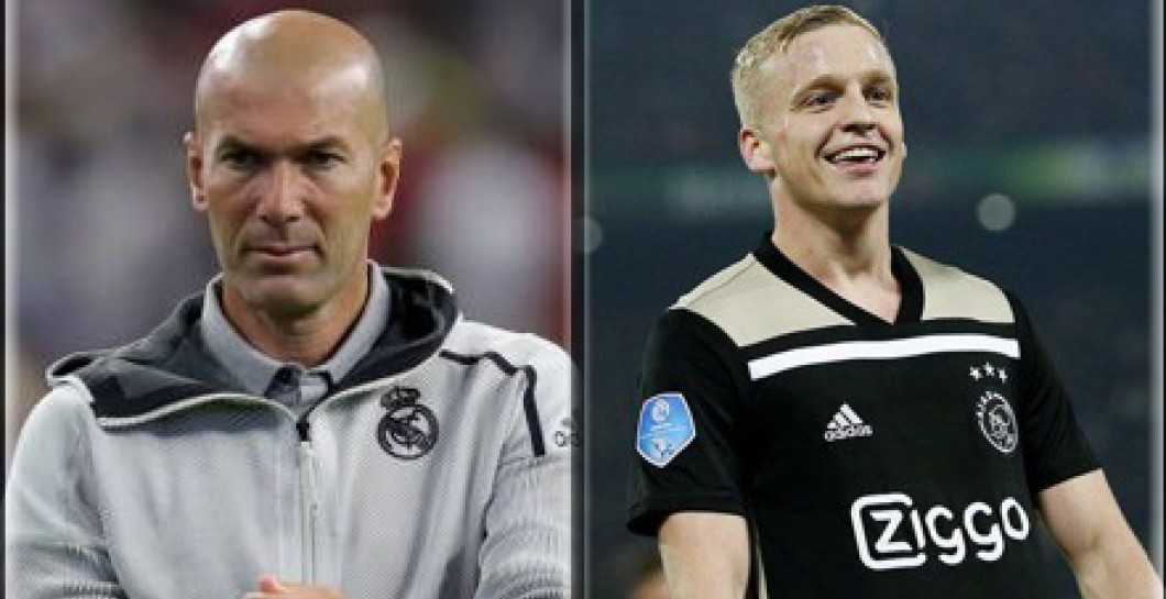 Zidane y Van de Beek