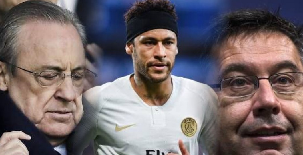 Florentino, Neymar y Bartomeu