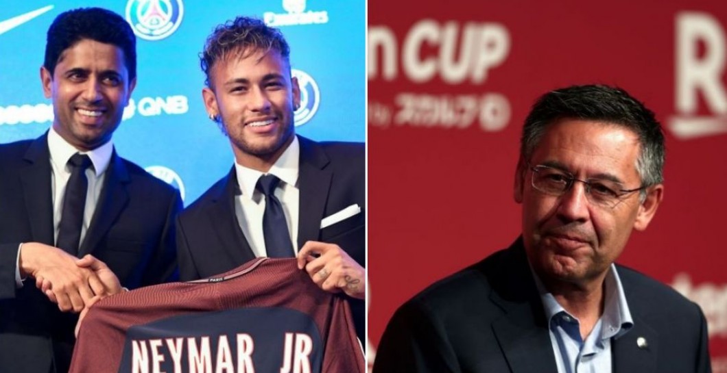 Neymar, Nasser y Bartomeu