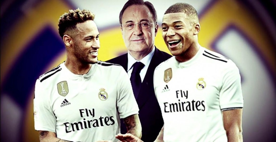 Florentino, Neymar y Mbappé