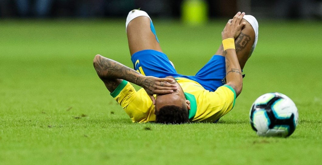 Neymar lesionado