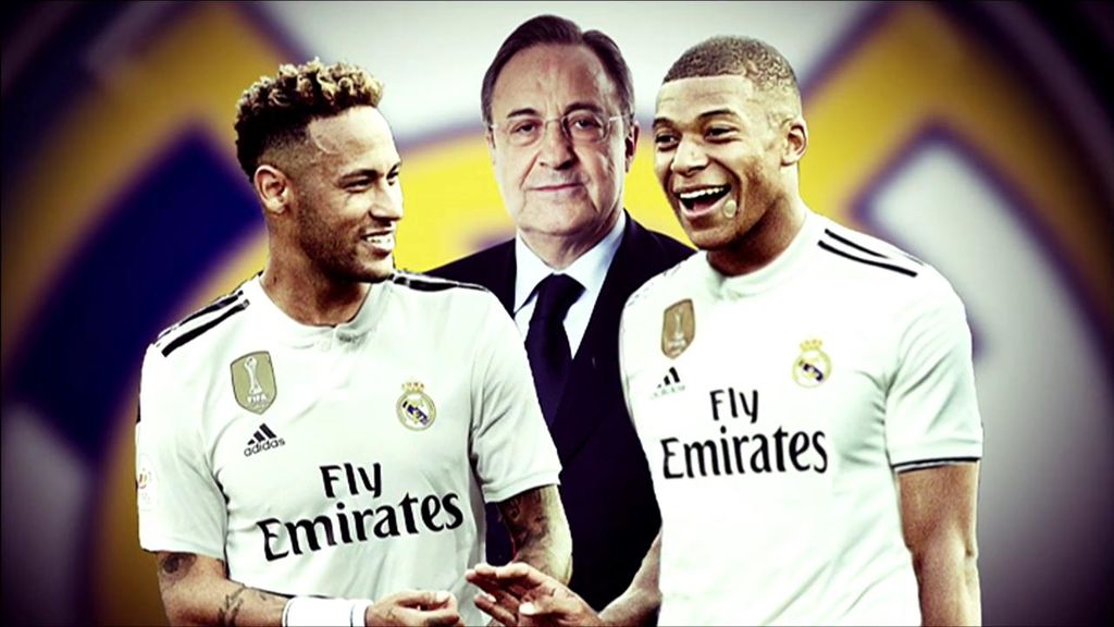 Florentino, Neymar y Mbappé