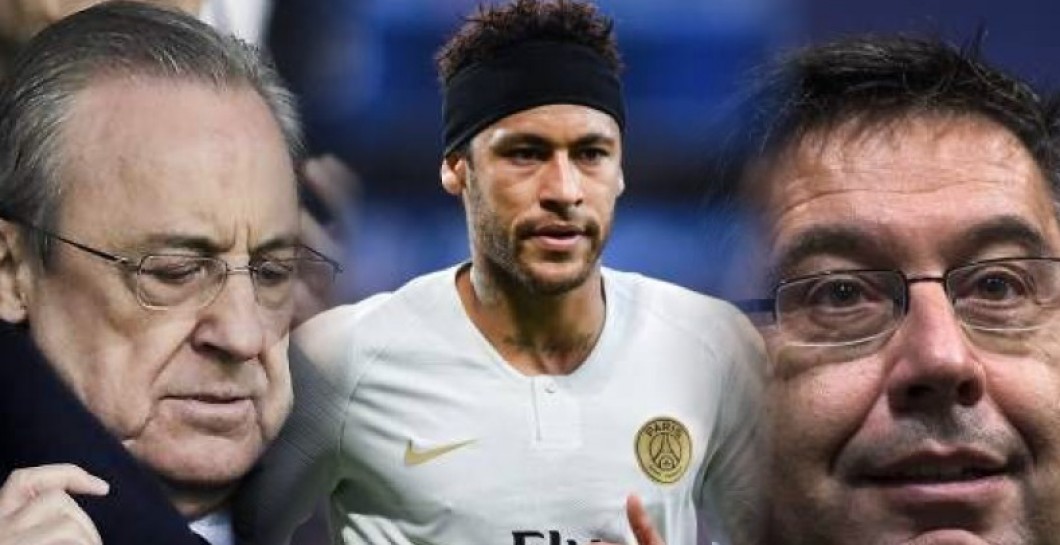 Florentino, Neymar y Bartomeu