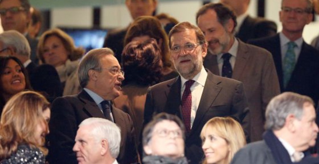 Rajoy conversa con Florentino 