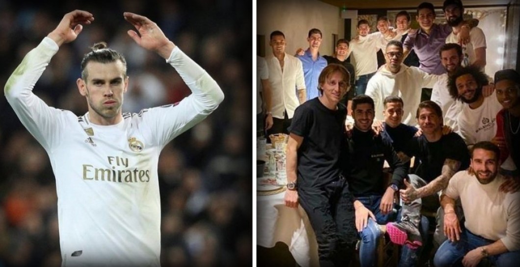 Bale y cena Navidad Real Madrid