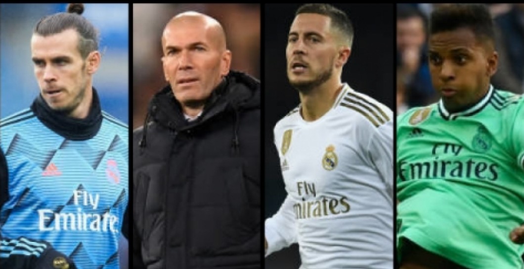 Bale, Zidane, Hazard y Rodrygo