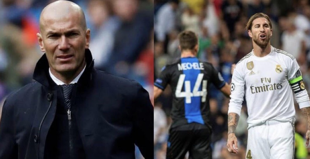 Zidane y Sergio Ramos