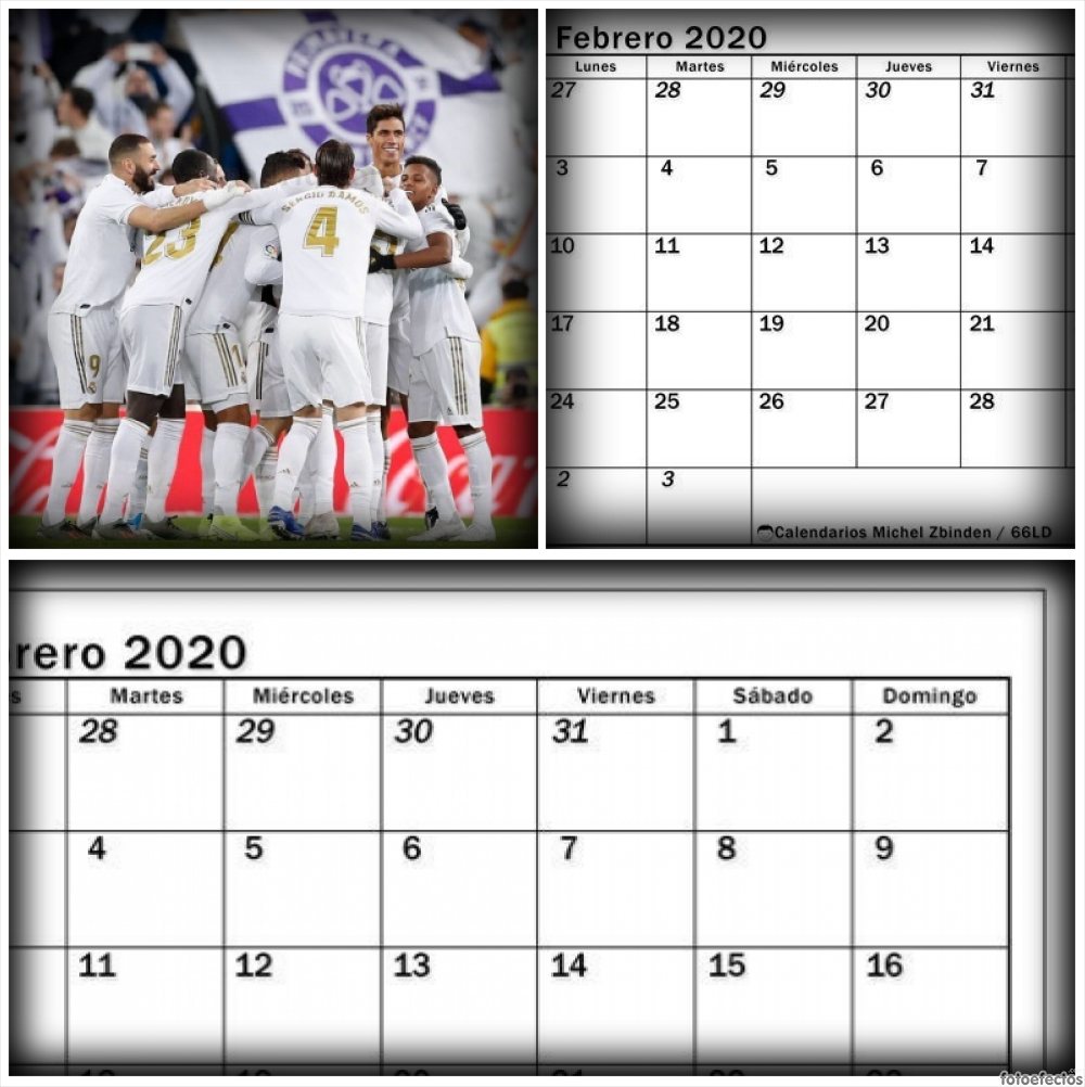 Real Madrid - febrero de 2020