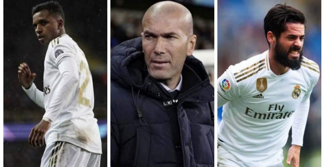 Rodrygo, Zidane e Isco