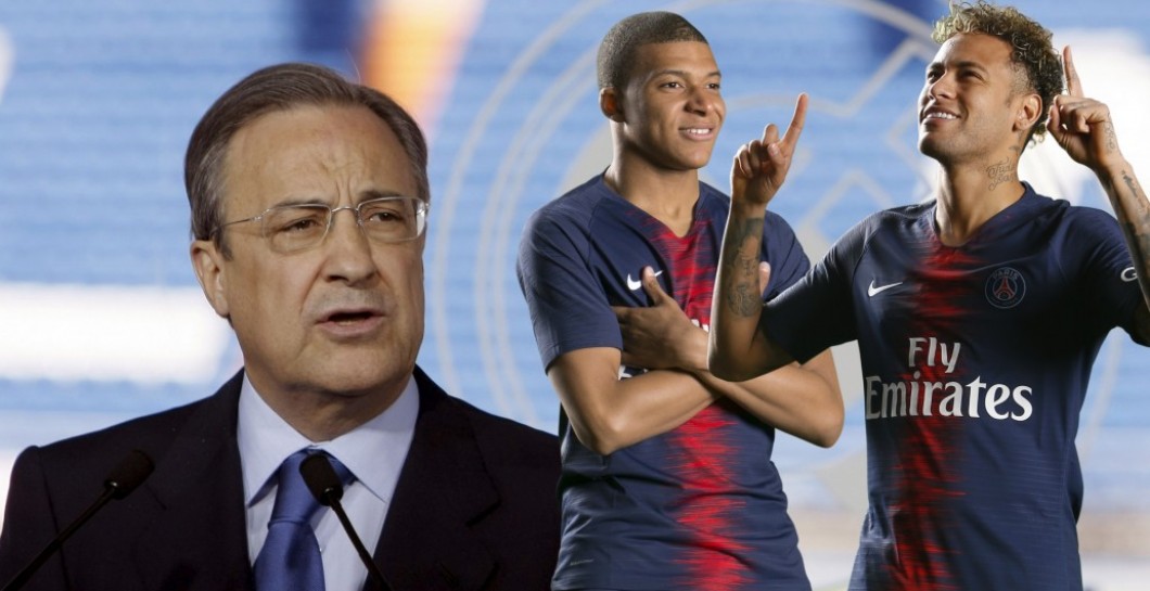 Florentino, Mbappé y Neymar
